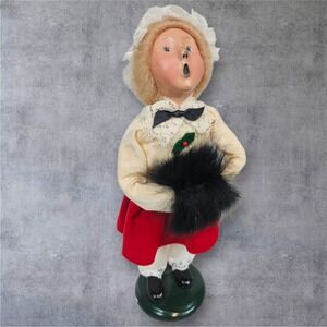 Byers' Choice‎ Carolers Ltd 1992 Victorian Woman Figurine Christmas Decoration